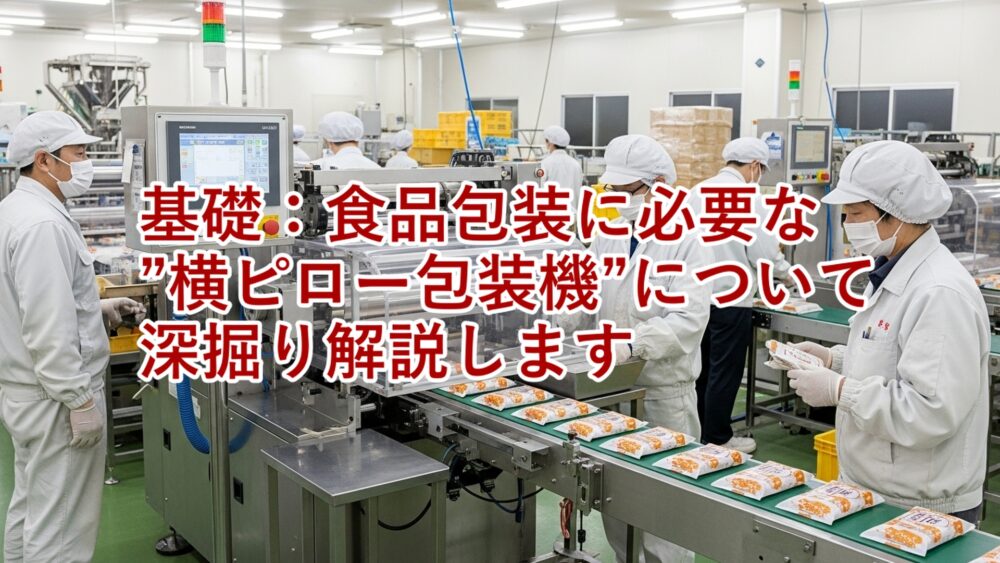 横ピロー包装機