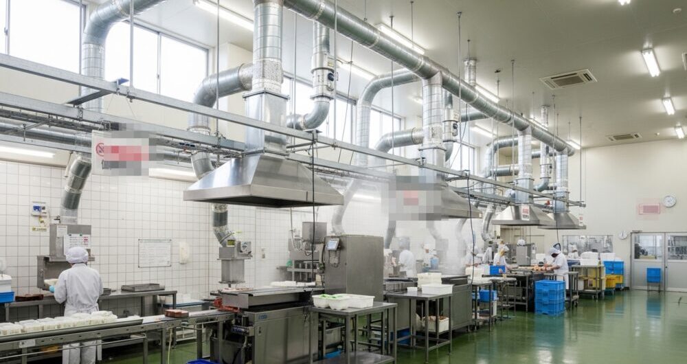 食品工場の換気について基本を考える