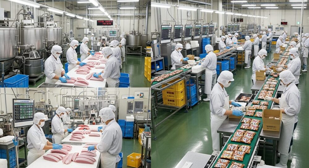 食品加工工場 人手不足に対応する方法を解説