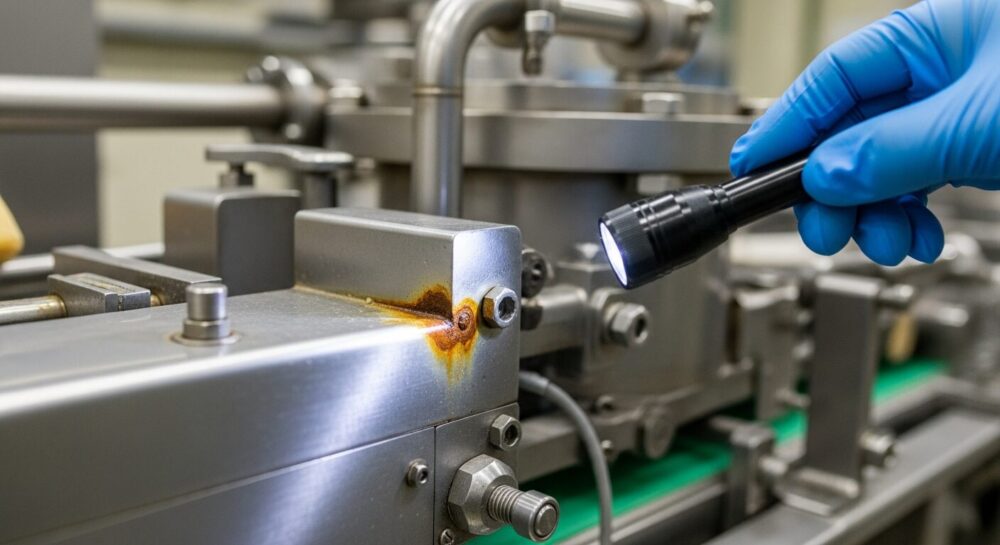 【食品工場】異物混入ゼロへ 設備素材(鉄・ステンレス・プラ)のリスク評価と最適な選び方