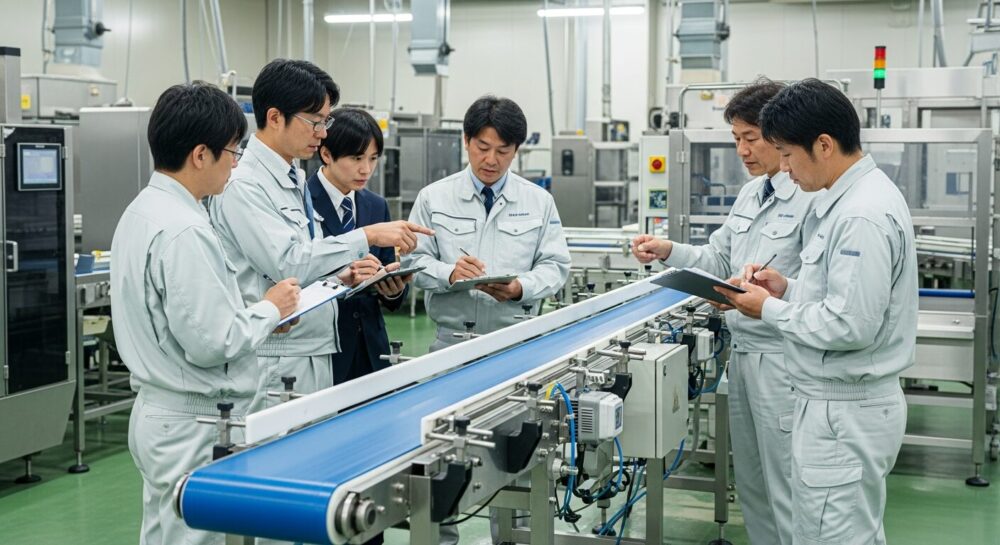 食品工場必見！ベルトコンベヤの材質選び完全ガイド【用途別・詳細解説・トラブル対策】