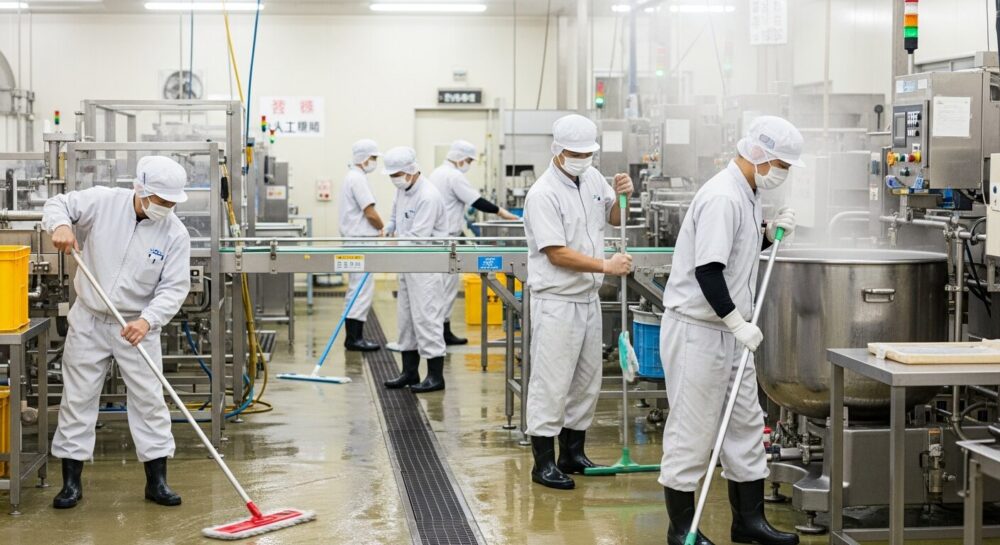 「片付けろ」と言っても無駄?5Sが食品工場に自然と定着する仕組み作りの極意