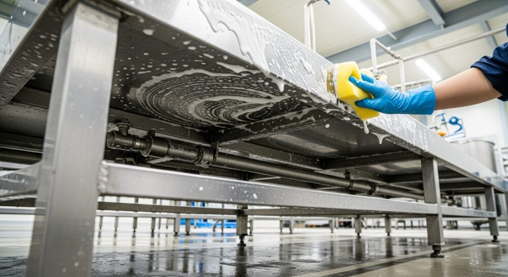 アルコール消毒だけでは一般生菌は死なない？洗浄のプロが教える「物理的洗浄」と「化学的殺菌」の黄金比