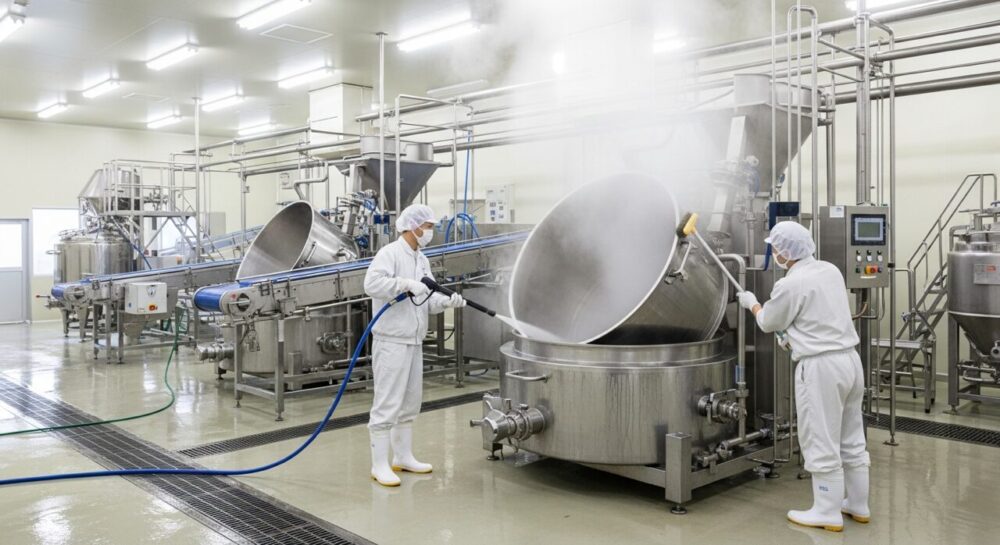 食品加工工場での事故を防ぎ効率を最大化する「安全・安心・高生産」の教科書