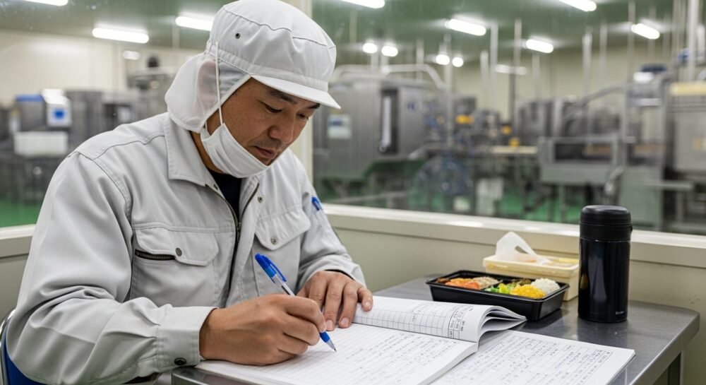 「日報の手書き・集計」で残業していませんか？中小食品工場から始める、失敗しないペーパーレス化の第一歩