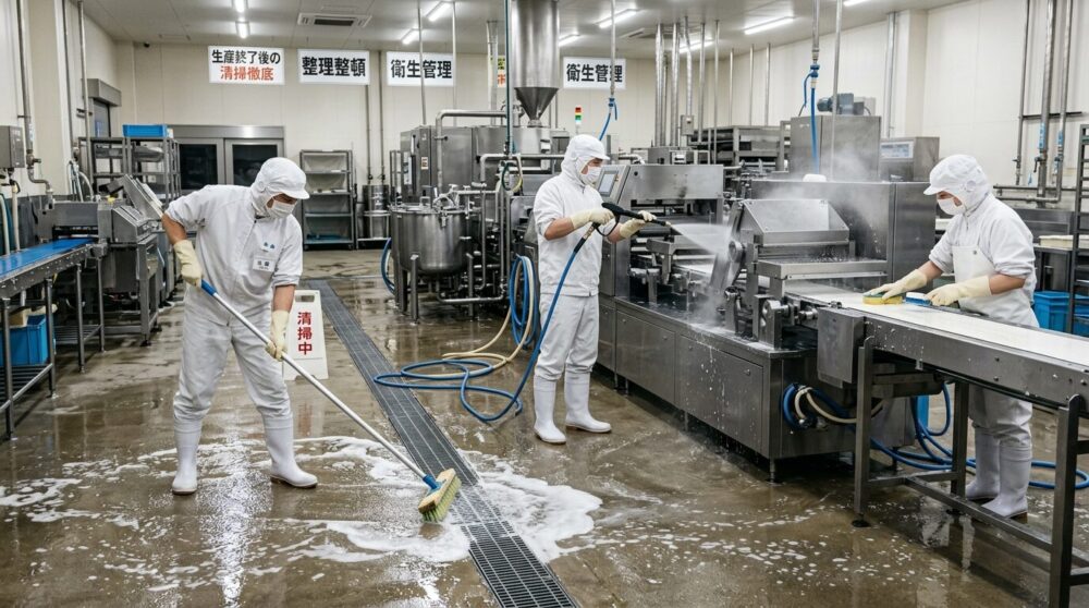 法定基準クリアだけで満足していませんか？一般生菌数を「根本から減らす」現場の衛生管理と泥臭い実践論