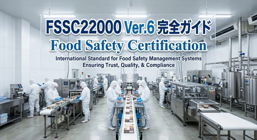 FSSC22000 Ver.6 完全ガイド|食品安全認証の取得方法と変更点
