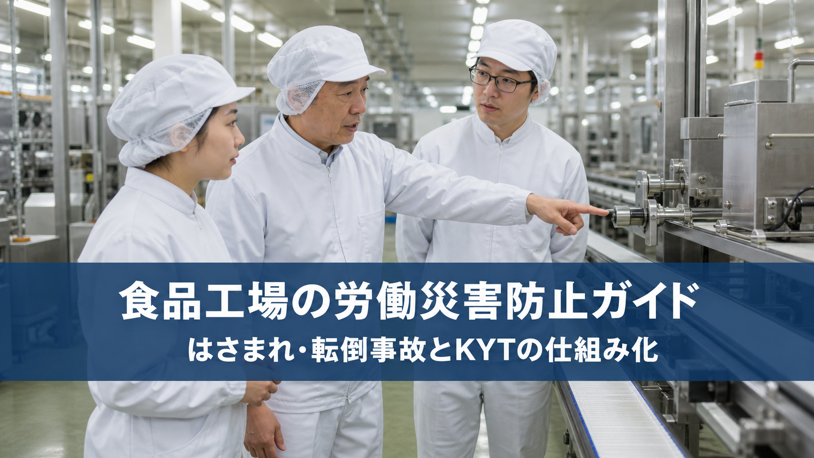 食品工場の労働災害防止・KYTガイドを案内するアイキャッチ画像